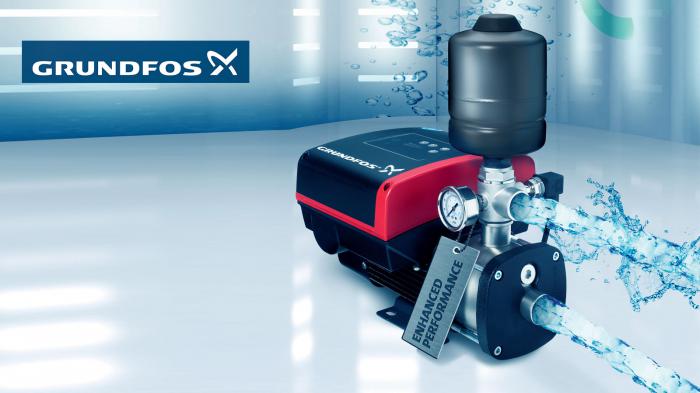 Grundfos CMBE: Σταθερή πίεση νερού σε σπίτι και κτίριο Grundfos CMBE: Σταθερή πίεση νερού σε σπίτι και κτίριο