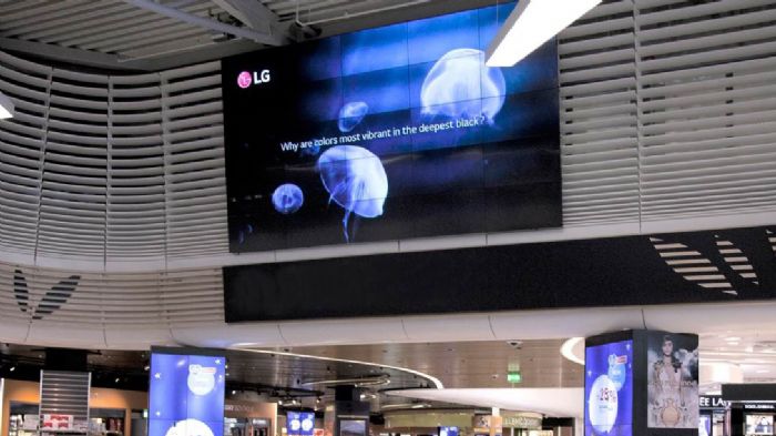 Το μεγαλύτερο LG video wall στην Ελλάδα 