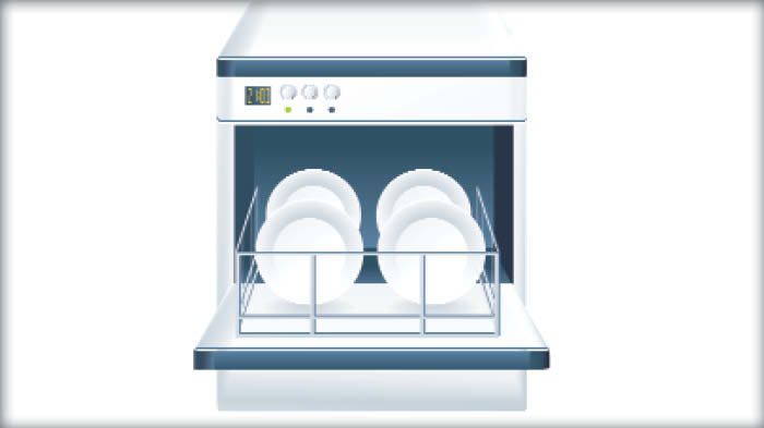 Για ένα τυπικό πλυντήριο πιάτων χωρητικότητας 13 σερβίτσιων και για την ενεργειακή κατηγορία Α+++ είναι 190 KWh.