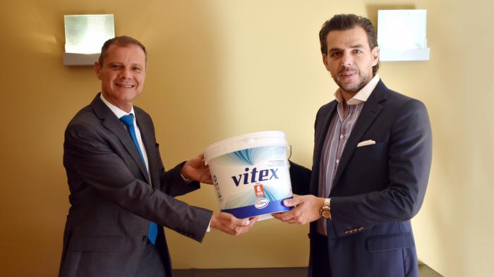 Στο επίκεντρο της συνεργασίας το καινοτόμο πλαστικό χρώμα Vitex with Vairo . 