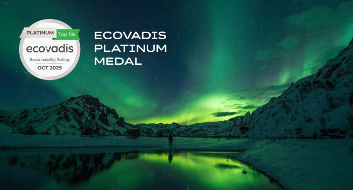 Η ABB κατέκτησε το βραβείο Platinum της EcoVadis για τις επιδόσεις της στη βιωσι Η ABB κατέκτησε το βραβείο Platinum της EcoVadis για τις επιδόσεις της στη βιωσιμότητα