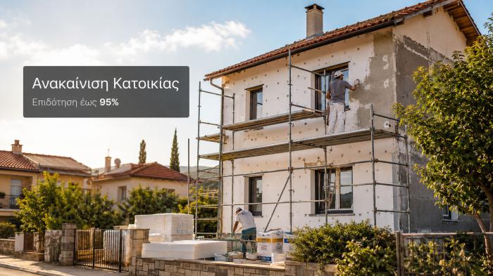 Η δράση αφορά παλιές κατοικίες που μπορούν να ανακαινιστούν και να γίνουν ξανά λ Η δράση αφορά παλιές κατοικίες που μπορούν να ανακαινιστούν και να γίνουν ξανά λειτουργικές.