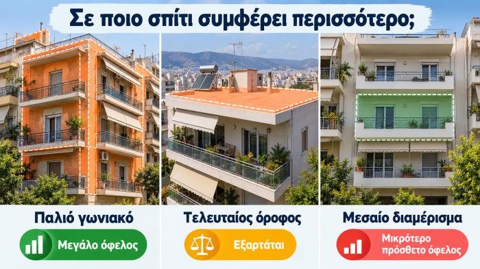 Θερμοπρόσοψη: Πόσο μειώνει πραγματικά θέρμανση και κλιματισμό; Θερμοπρόσοψη: Πόσο μειώνει πραγματικά θέρμανση και κλιματισμό;