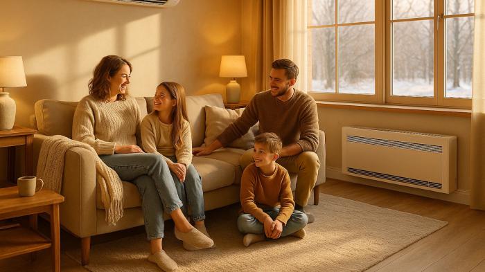 Αντλία θερμότητας: ανεση με χαμηλότερη κατανάλωση Αντλία θερμότητας: ανεση με χαμηλότερη κατανάλωση