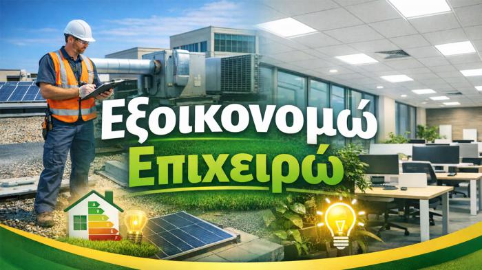 Εξοικονομώ Επιχειρώ: Παράταση έως τις 30 Ιουνίου για την ολοκλήρωση των έργων Εξοικονομώ Επιχειρώ: Παράταση έως τις 30 Ιουνίου για την ολοκλήρωση των έργων