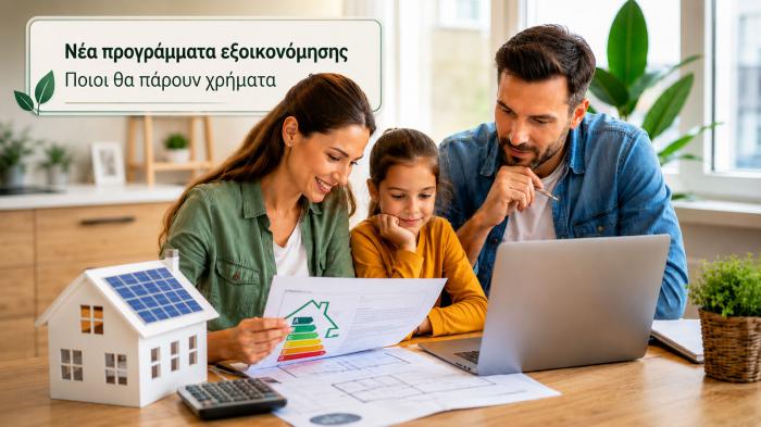 Τα νέα προγράμματα μπορούν να βοηθήσουν νοικοκυριά να προχωρήσουν σε παρεμβάσεις Τα νέα προγράμματα μπορούν να βοηθήσουν νοικοκυριά να προχωρήσουν σε παρεμβάσεις εξοικονόμησης.