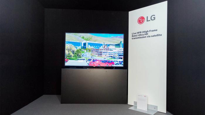  LG και SES παρουσιάζουν την τεχνολογία 4K High Frame Rate 