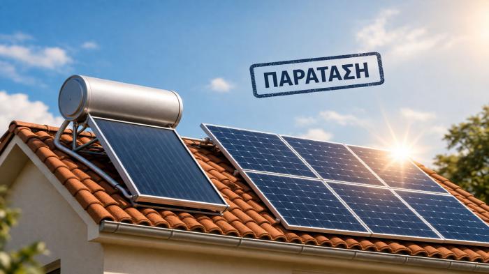 Παράταση στα προγράμματα για θέρμανση, θερμοσίφωνα και φωτοβολταϊκά Παράταση στα προγράμματα για θέρμανση, θερμοσίφωνα και φωτοβολταϊκά