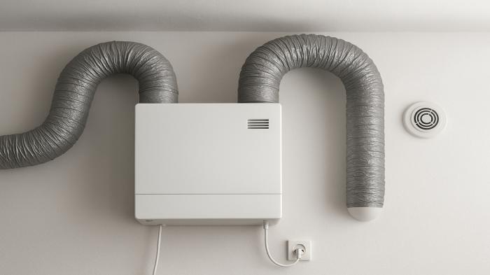 Σύστημα εξαερισμού με ανάκτηση θερμότητας για καθαρό αέρα & εξοικονόμηση Σύστημα εξαερισμού με ανάκτηση θερμότητας για καθαρό αέρα & εξοικονόμηση